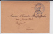 TUNISIE - 1940 - ENVELOPPE Avec OBLITERATION NAVALE De KAROUBA Pour BIZERTE - Poste Navale