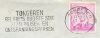BELGIË/BELGIQUE :1987: Gelopen Brief Met Vlagstempel ##TONGEREN*België's OUDSTE STAD*Zijn Musea En Ontspanningsparken## - Flammes