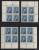Canada 1950 Full Set, Corner Blocks, Mint No Hinge (see Desc), Sc# 289-293 - Nuevos