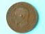 1855 BB - Dix Centimes / KM 771.3 ( Uncleaned - For Grade, Please See Photo ) ! - Andere & Zonder Classificatie