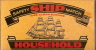 Allumettes/Safety Ship Match/"House Hold"/vers 1990        AL10 - Scatole Di Fiammiferi