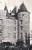 CPA CARTE POSTALE ANCIENNE NOIR ET BLANC DOS SEPARE LOIRE 42440 NOIRETABLE CHATEAU COLLECTION SEYCHAL GRIPPEL LIBRAIRE - Noiretable