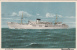 S/S Patricia - Swedish Lloyd - Bateau Paquebot Boat Ship Liner - 2 Scans - VG Condition - Steamers