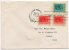 STATI UNITI /  ITALIA - Cover/ Lettera - 1959 -  Cent. 4 X 2 + 8 - Marcofilia