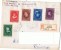 1956- NEDERLAND PAYS BAS - Oeuvres Pour L ´enfance- Yvert & Tellier N° 644-648 Série Oblitérée - Storia Postale