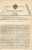 Original Patentschrift -  G.Gregory Smith In San Domenico , 1899 ,  Acetylenentwickler !!! - Macchine