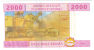 CENTRAL AFRICAN STATES EQUATORIAL GUINEA 2000 FRANCS 2002 PICK 508  UNC - Guinea Equatoriale