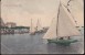 CPA - (Afrique Du Sud) Yachting In Durban Bay (obl.point Natal 1907) (un Angle Plié) - Afrique Du Sud