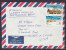 Egypt Egypte Airmail Par Avion CAIRO 1972 Cover To CARLSTADT, USA Weltkulturerbe Complete Set (2 Scans) - Luchtpost