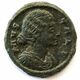 Roman Empire - #118 - Fausta - !!!! Stern In Lobeerkranz !!!! - XF! - La Tetrarchía Y Constantino I El Magno (284 / 307)