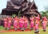 Thailand 1985 Picture Postcard Dance Of Chiangmai Posted To Germany - Dance