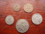 AUSTRALIA 1966-79 FIVE USED COINS 1c,2c,5c,10c,20c ONE EACH. - Sin Clasificación