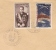 MONACO  /  Enveloppe Envoyée En Recommandé, Avec 2 Beaux Timbres + Cachet Du  29  MAI  1956 - Andere & Zonder Classificatie