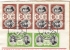 MONACO  /  Morceau D'enveloppe Envoyée Avec 6 Beaux Timbres ( Mariage De Rainier Et Grâce ) + Cachet Du  19  AVRIL  1956 - Otros & Sin Clasificación