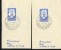 Jeux Olympiques 1952 Helsinki 14 Postmarks   Differénts Champs Des épreuves - Sommer 1952: Helsinki