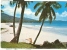 SEYCHELLES GRAND ANSE MAHE - POSTCARD, COLOR, USED 1984, ANIMATED, ITALY DESTINATION, - Seychelles