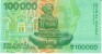 Croatia #27 100,000 Dinara 1993 Banknote Paper Money, R. Boskovic - Kroatien