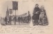 Ploaré 29 -  Religion - Procession Bannières - Cachet Taxe Tours 1900 - Autres & Non Classés