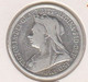 @Y@   Groot Britannie  Six Pence 1897   (1185)  Zilver / Ag / Prata  KM 779 - Autres & Non Classés