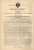 Original Patentschrift - F. Roux In Lyon , Drehtür Mit Zählvorrichtung, 1901!!! - Arquitectura