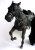 FIGURINE LORD OF THE RING - SEIGNEUR DES ANNEAUX - TOY BIZ - CAVALIER NOIR HAZGUL AVEC SON CHEVAL - - Il Signore Degli Anelli