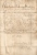 Lettre De Notification Par Porteur 1742 Franchemont Bouillon Segneurie De Grand Duché De Bouillon - 1714-1794 (Austrian Netherlands)