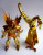 FIGURINE SAINT SEIYA  CHEVALIER DU ZODIAQUE DRAGON DES MERS EN LOOSE COMLET ANNEE 87 BANDAI - CHEVALIERS - Saint Seiya