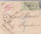 T&T, 1864, Chargé Annulé En Rouge Avec Signature, Paire Du Yv 36, Mi 41, Vieringstempel 112 Offenbach/ 132. - Covers & Documents