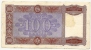 100 FRANGA - BANCA D ' ITALIA - Albanien