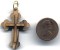 Olive Wood Cross Made In Jerusalem - Godsdienst & Esoterisme