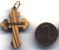 Olive Wood Cross Made In Jerusalem - Godsdienst & Esoterisme