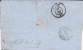 1870 - YVERT N° 30 Sur SEUL Sur LETTRE De LYON Pour BALE (SUISSE) - COTE MAURY = 85 EUROS - 1863-1870 Napoléon III Lauré