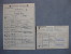 Dokument Beleg Hamburg 1951 Aufrechnungsbescheinigung Angestelltenversicherung - Diploma & School Reports