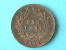 SARAWAK CENT 1880 Rajah Charles Brooke / KM 6 ( Uncleaned - For Grade, Please See Photo ) ! - Malaysie