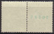 Zu 356R.01 ** / MNH P5300 Paire Gomme Jaunâtre Zu Spécial 7,- à 20 % Voir Scans Recto/verso - Coil Stamps