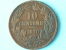 1870 - 10 CENTIMES / KM 23.1 ( Uncleaned Coin - For Grade, Please See Photo ) ! - Luxembourg