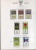ISRAELE  1972 ANNO COMPLETO  MONTATO SU FOGLIO GBE MNH  - ISRAEL COMPLETE YEAR MOUNTED ON SHEET GBE - Full Years