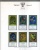 Delcampe - ISRAELE  1973 ANNO COMPLETO  MONTATO SU FOGLIO GBE MNH  - ISRAEL COMPLETE YEAR MOUNTED ON SHEET GBE - Années Complètes