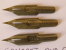 LOT 3 PLUMES LEONARDT AND CO MODELE 505 EF - Pens