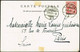 SUISSE CARTE POSTALE .DU : . 6.7.1901 . ST IMIER . PARIS .S.B.K. Nr:61B. Y&TELLIER Nr:67. MICHEL Nr:54Y. - Saint-Imier 