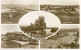 UNITED KINGDOM-WHITBY-REAL SEPIA PHOTOGRAF MULTI-WIEW POSTCARD-CIRCULATED-1949 - Whitby