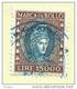 LOTTO DI N: 4 MARCHE  DA  BOLLO  -  Usate  Da Lire  5000  E Lire 15.000 -  Anni 80  / 90  - - Revenue Stamps