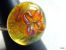 Bague Jaune Orange Translucide En Verre Artisanal Filé Au Chalumeau Par Jacquelina-g Sur Anneau Réglable  Une Bague Très - Rings