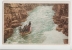 RUNNING THE RAPIDS . AUSABLE CHASM . NY NEW YORK 1910'S. OLD POSTCARD USA - Adirondack