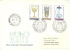 Hungary 1980 FDC Ancient Hungarian Art Of Glasses (complete Set And Souvenir Sheet On Two Covers) - Vetri & Vetrate