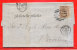 ESPAGNE LETTRE DE 1869 DE ALMERIA POUR BARCELONE - Covers & Documents