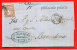 ESPAGNE LETTRE DE 1869 DE SARAGOSSE POUR BARCELONE - Covers & Documents