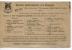 T PO Rou.343-A(BXL 01) S/CP Publicitaire 'Service International Des Voyages' Rue De L'ecuyer BXL En Imprimé V.Anvers 728 - Roller Precancels 1900-09