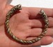 Vintage And Fine Tibetan Makara Heads Cuff Twisted Bracelet - Etnica