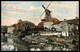 ALTE POSTKARTE EMDEN AM BURGGRABEN 1910 WINDMÜHLE WÄSCHE MOLEN Mill Windmill Moulin à Vent Postcard Cpa AK Ansichtskarte - Emden